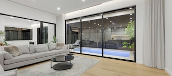 Enjoy a Brand-New Modern Luxury Stay w/ Pool, Spa & Scenic Parkland Views!