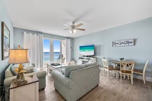 Smart TV - Beautiful ocean view family-sized condo, everything you need for a great stay! (Panama City Beach)