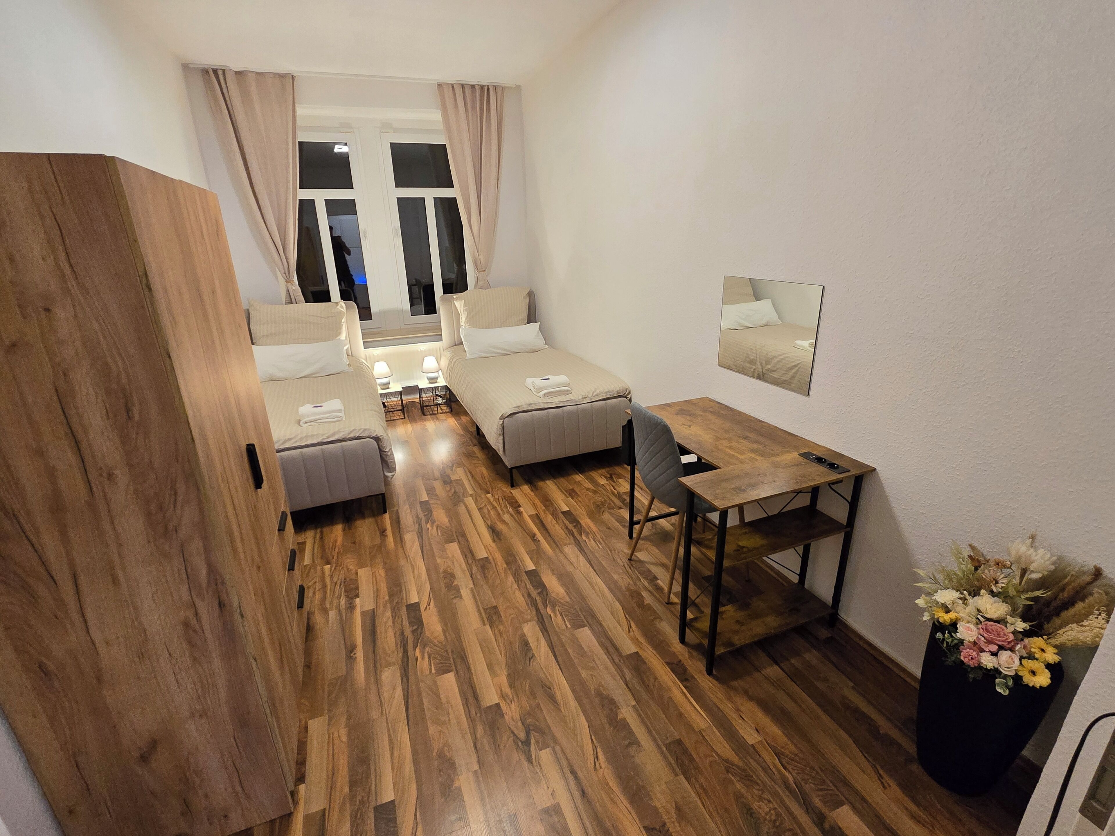 2 Schlafzimmer, Bügeleisen/Bügelbrett, kostenloses WLAN, Bettwäsche