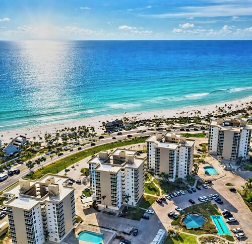 Sun, Sand & Heated Pool • 2-Min Walk to Beach • Free Parking • Book Now!