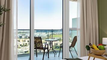 Deluxe-Studio, Nichtraucher, Balkon | Blick vom Balkon