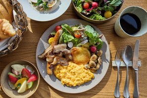 Breakfast meal - AZUMA FARM Koiwai (Shizukuishi)