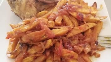 Kontinental frokost er inkludert hver dag