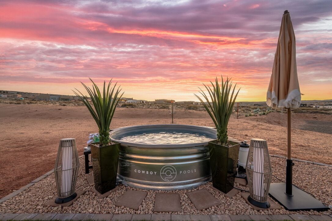 Bain à remous extérieur