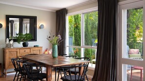 Dining - Bengarlyn in Daylesford where bold garden design meets boutique luxury, stunning 3 bedroom home (Daylesford)