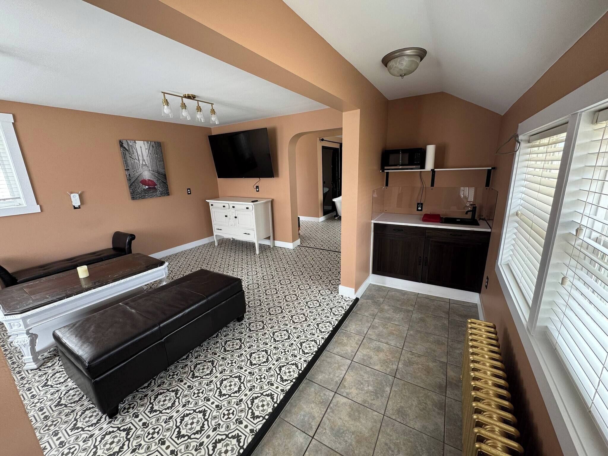 House, 1 Bedroom, Balcony | Living room