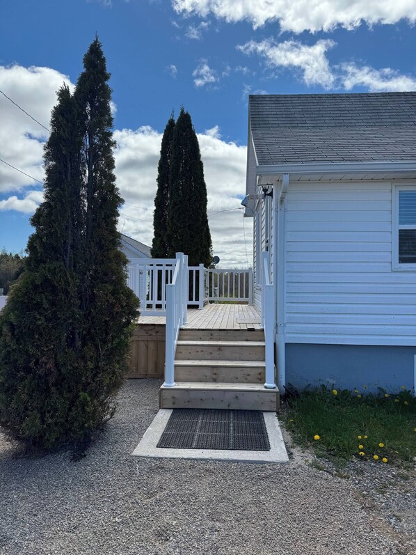Maison, 1 chambre, balcon | Enceinte de l’hébergement