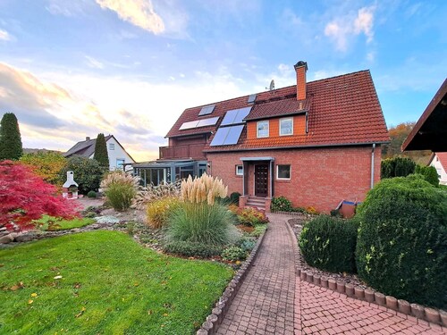 Ferienwohnung mit Balkon im Weserbergland