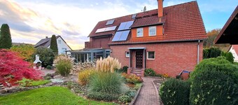 Holiday apartment with balcony in Weserbergland