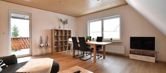 Holiday apartment with balcony in Weserbergland