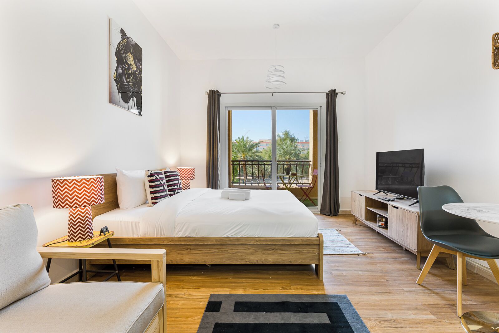 1 bedroom, iron/ironing board, free WiFi, bed sheets