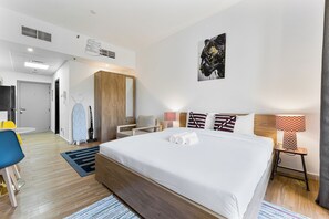 1 bedroom, iron/ironing board, free WiFi, bed sheets