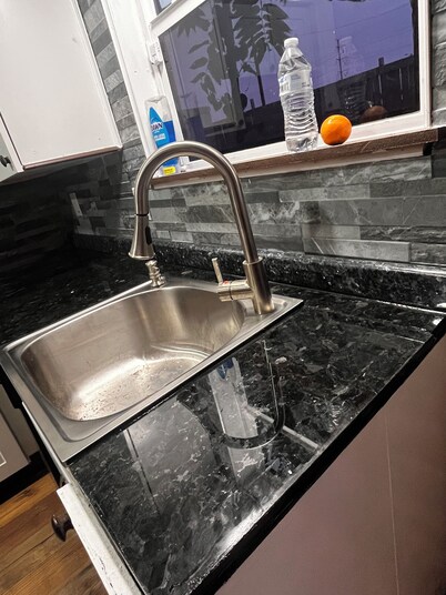 Quiet ground floor 2 bedroom~where you and your pets can unwind in private.