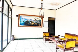 Sala de estar en el lobby