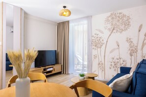 Laptop workspace, free WiFi, bed sheets - Baltic Season Spa Apartments (Grzybowo)
