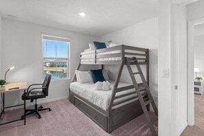 Desk, iron/ironing board, travel cot, WiFi - 1067 3BR Luxury Resort House by Disney Orlando (Davenport)