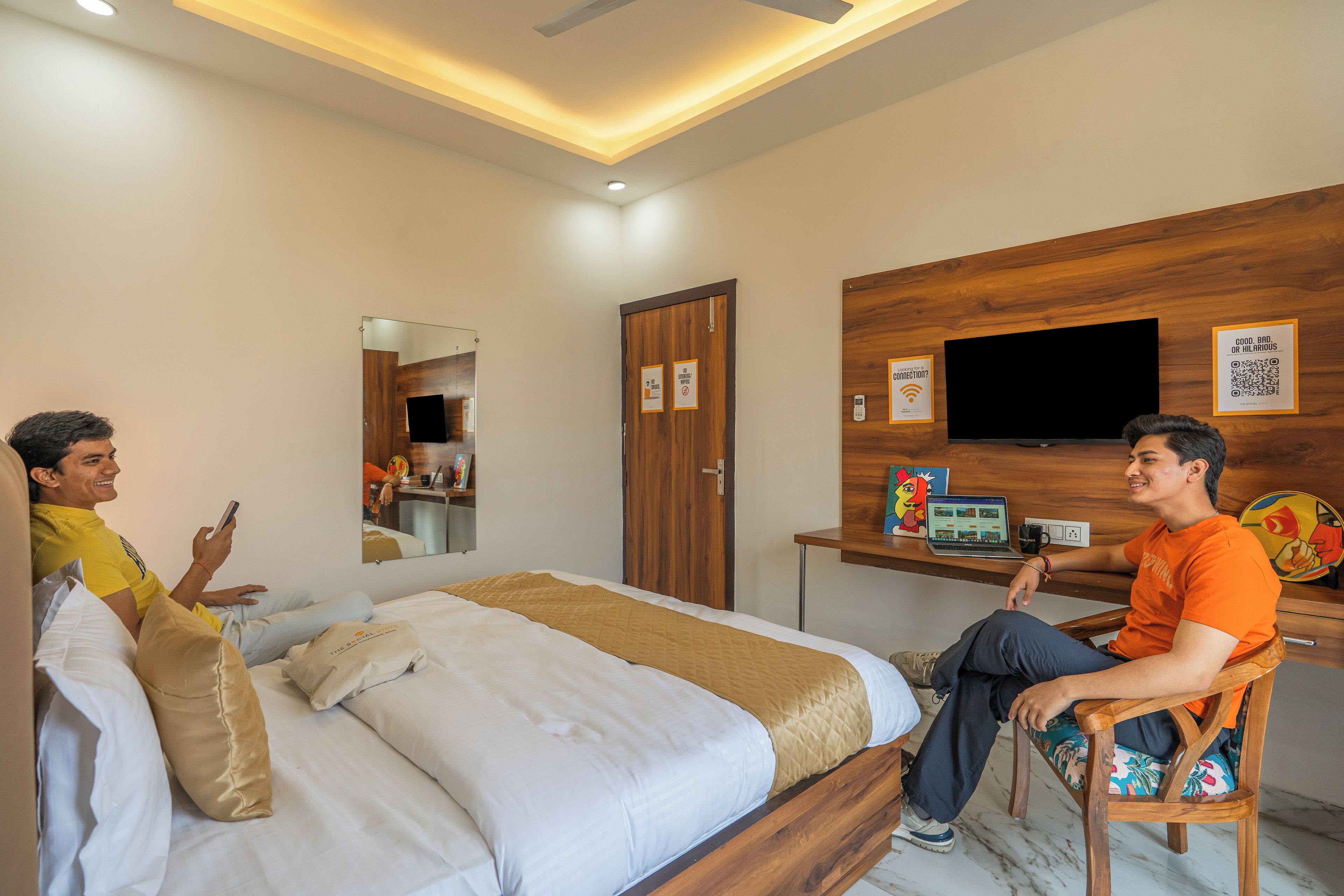 尊榮雙人房, 山景 | 免費無線上網