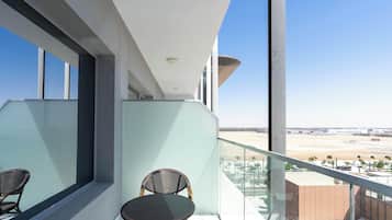 Apartamento, sacada | Área da propriedade