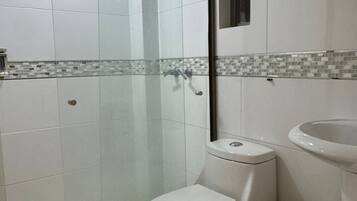 Towels, soap, toilet paper