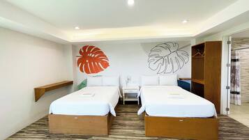 Familienzimmer | Schreibtisch, kostenloses WLAN, Bettwäsche, Rollstuhlgeeignet