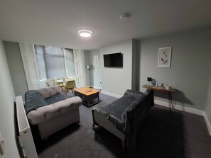 House, 4 Bedrooms, Smoking | Living room - Luxurious 4-bed House With Sauna & Jacuzzi in Sunderland (Sunderland)