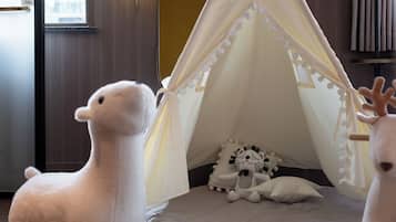 Chambre Triple Familiale | Literie de qualité supérieure, couette en duvet d'oie