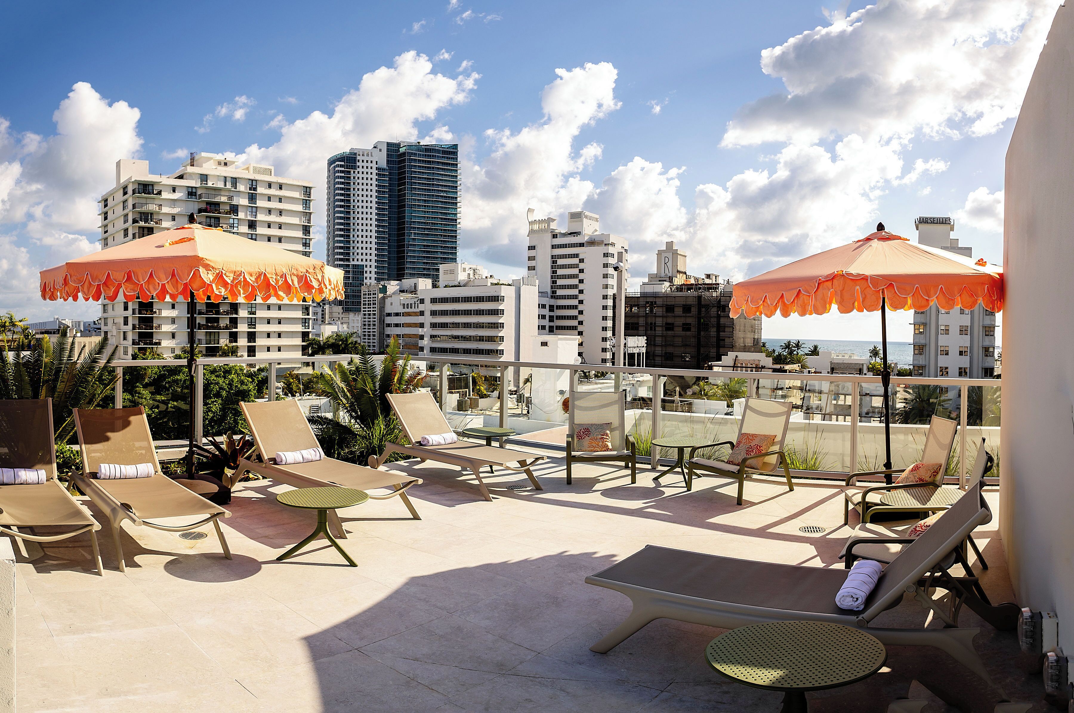 Rooftop terrace