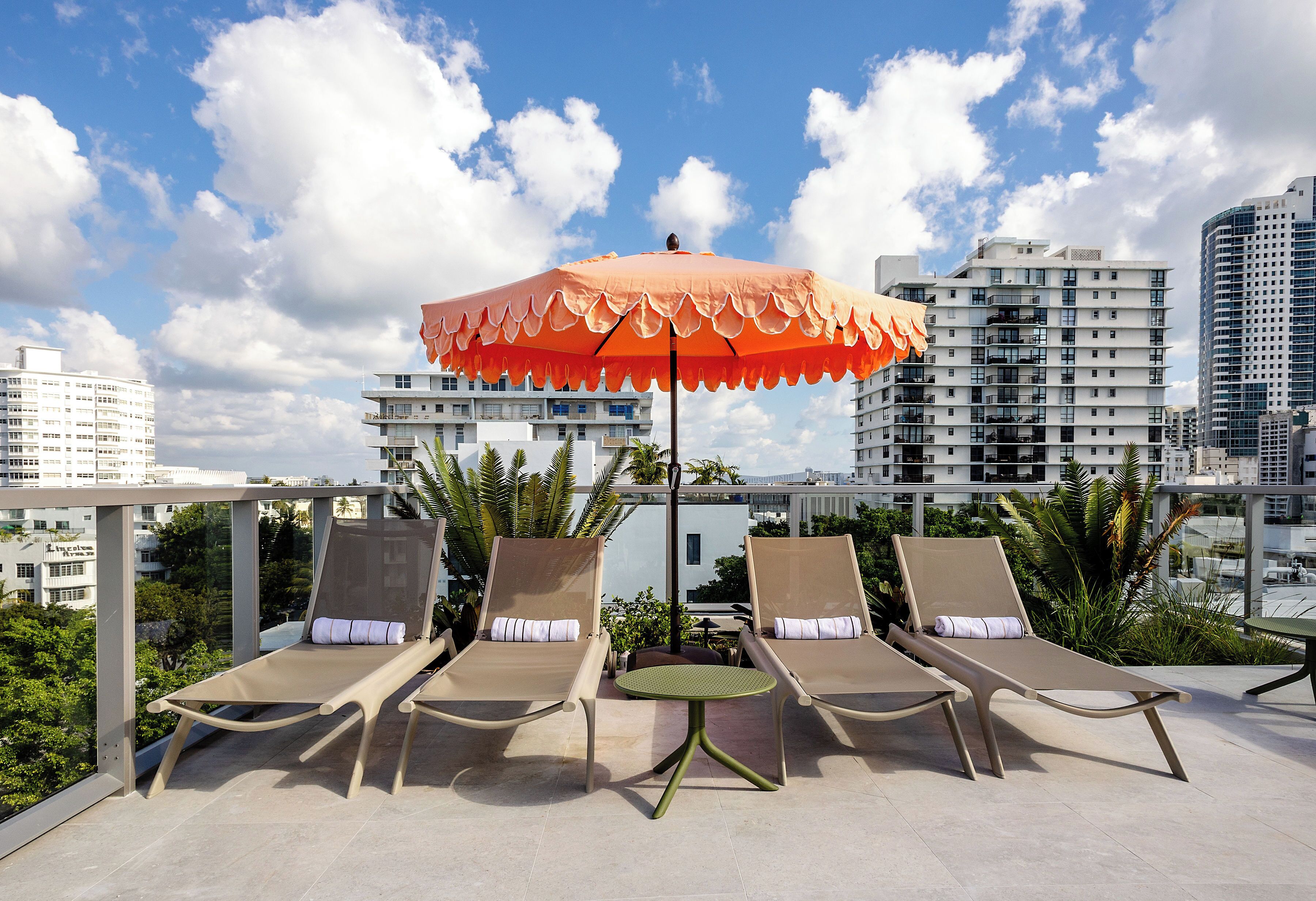Rooftop terrace