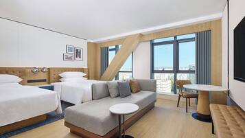 غرفة بريميم - سريران مزدوجان (view)