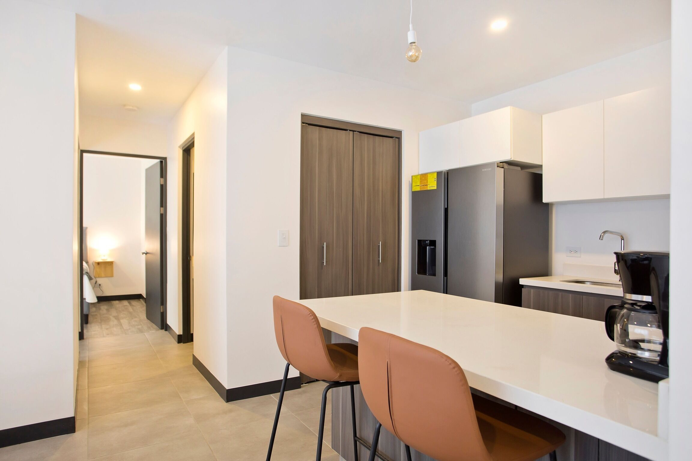 Departamento, 3 habitaciones, con acceso para personas discapacitadas, alberca privada | Comedor