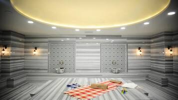 Sauna, bañera de hidromasaje, baño turco, masajes