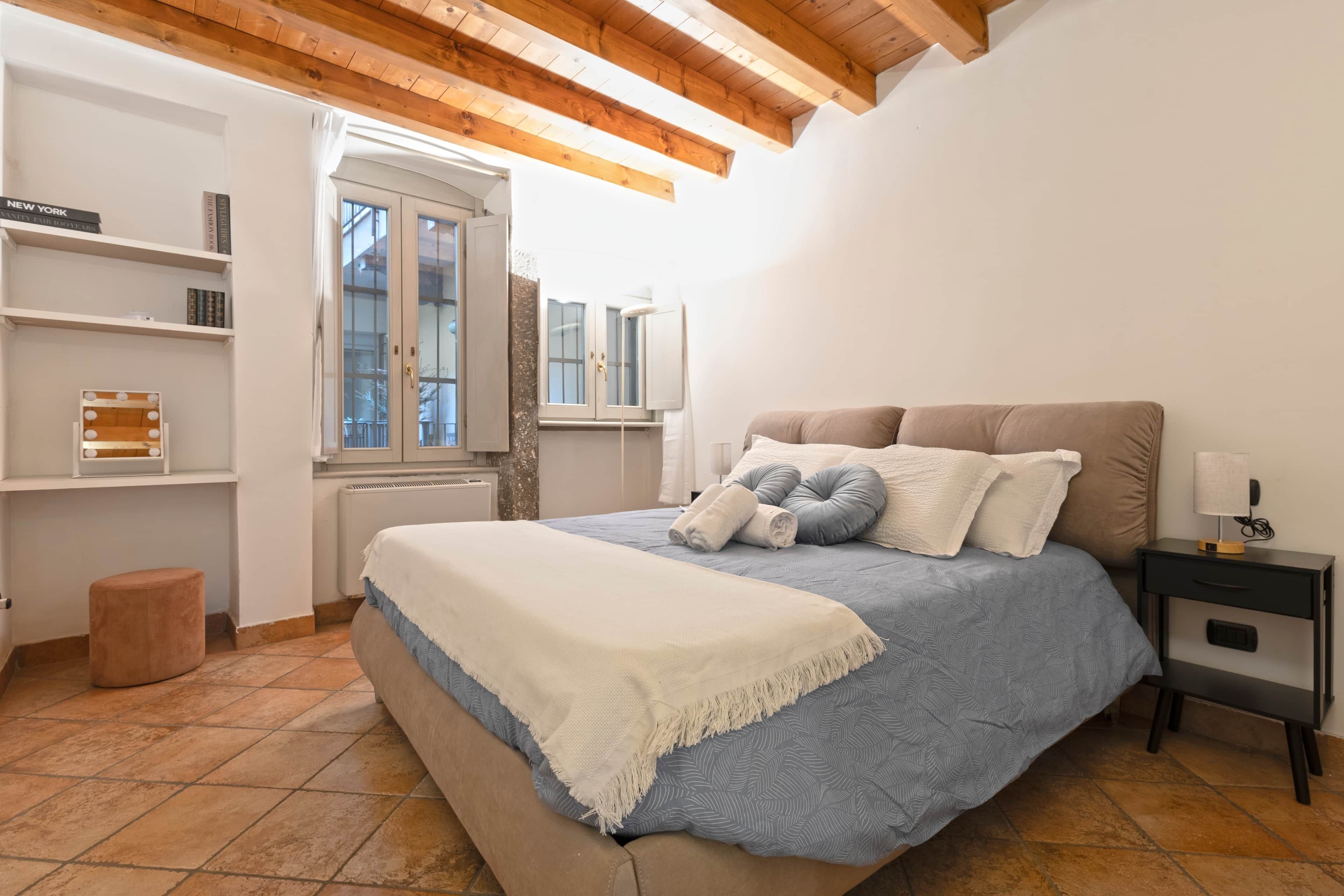 Bügeleisen/Bügelbrett, kostenloses WLAN, Bettwäsche