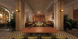 Interior entrance - Recess Hotel and Club (Savannah)