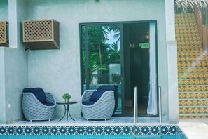 Signature kamer, 1 twee- of 2 eenpersoonsbedden | Details aan de buitenkant