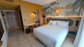 Chambre Standard, 1 grand lit, balcon