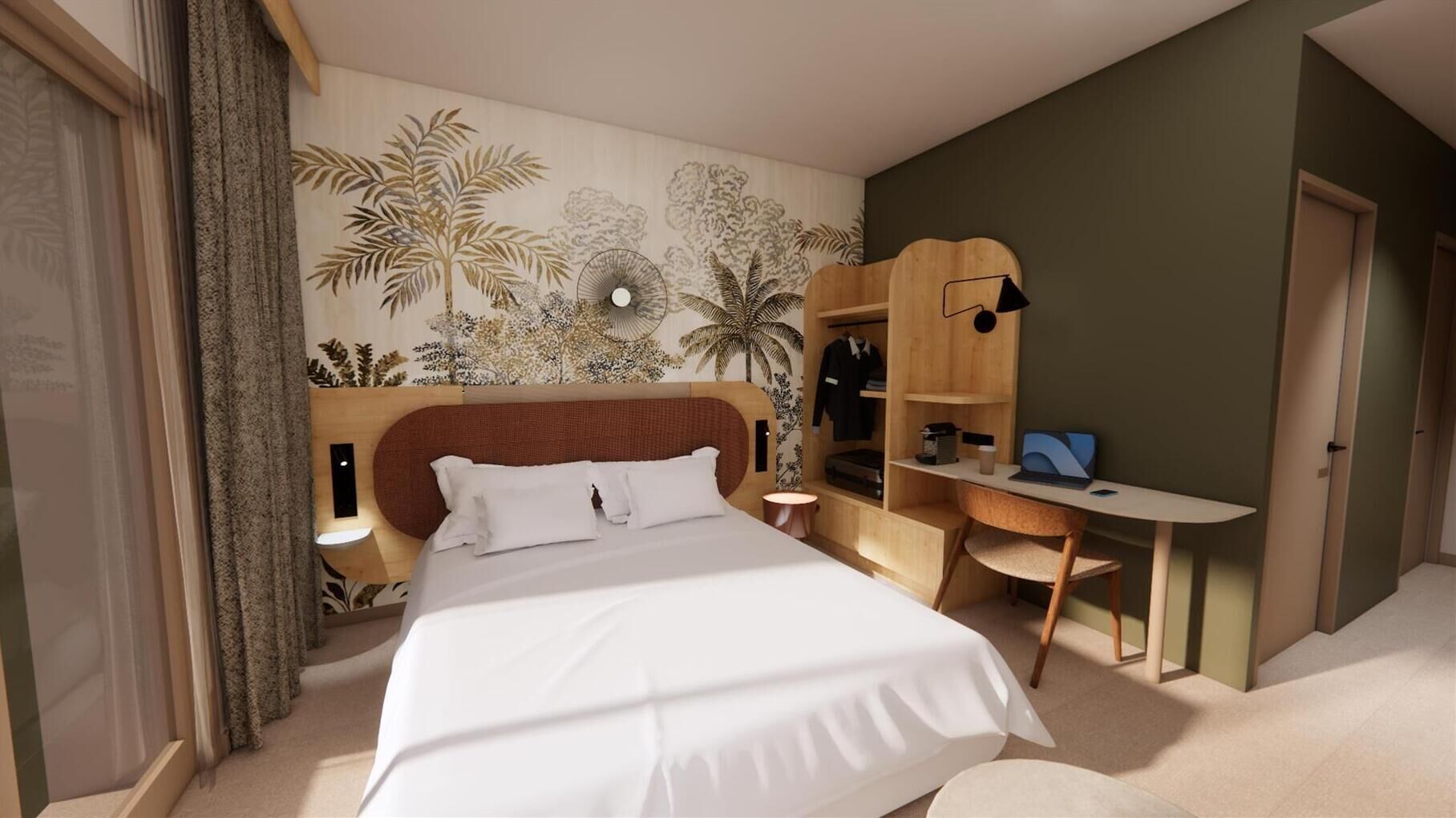 Literie de qualité supérieure, décoration personnalisée