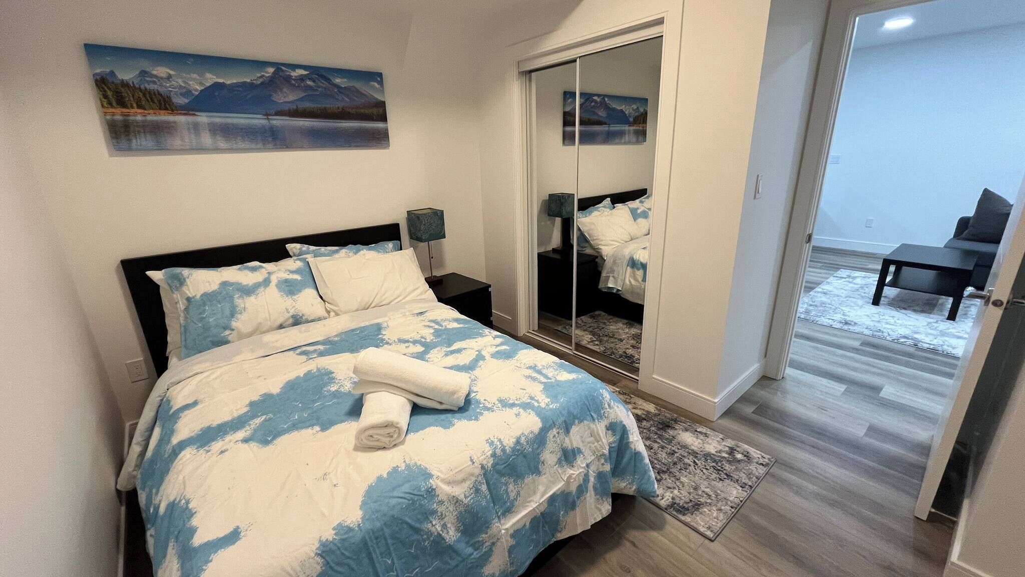 2 chambres, accès à Internet, literie fournie