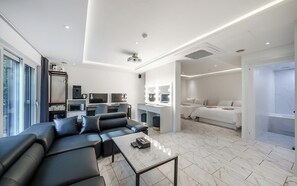Pent House | Escritorio, espacio para trabajar con laptop y wifi gratis 