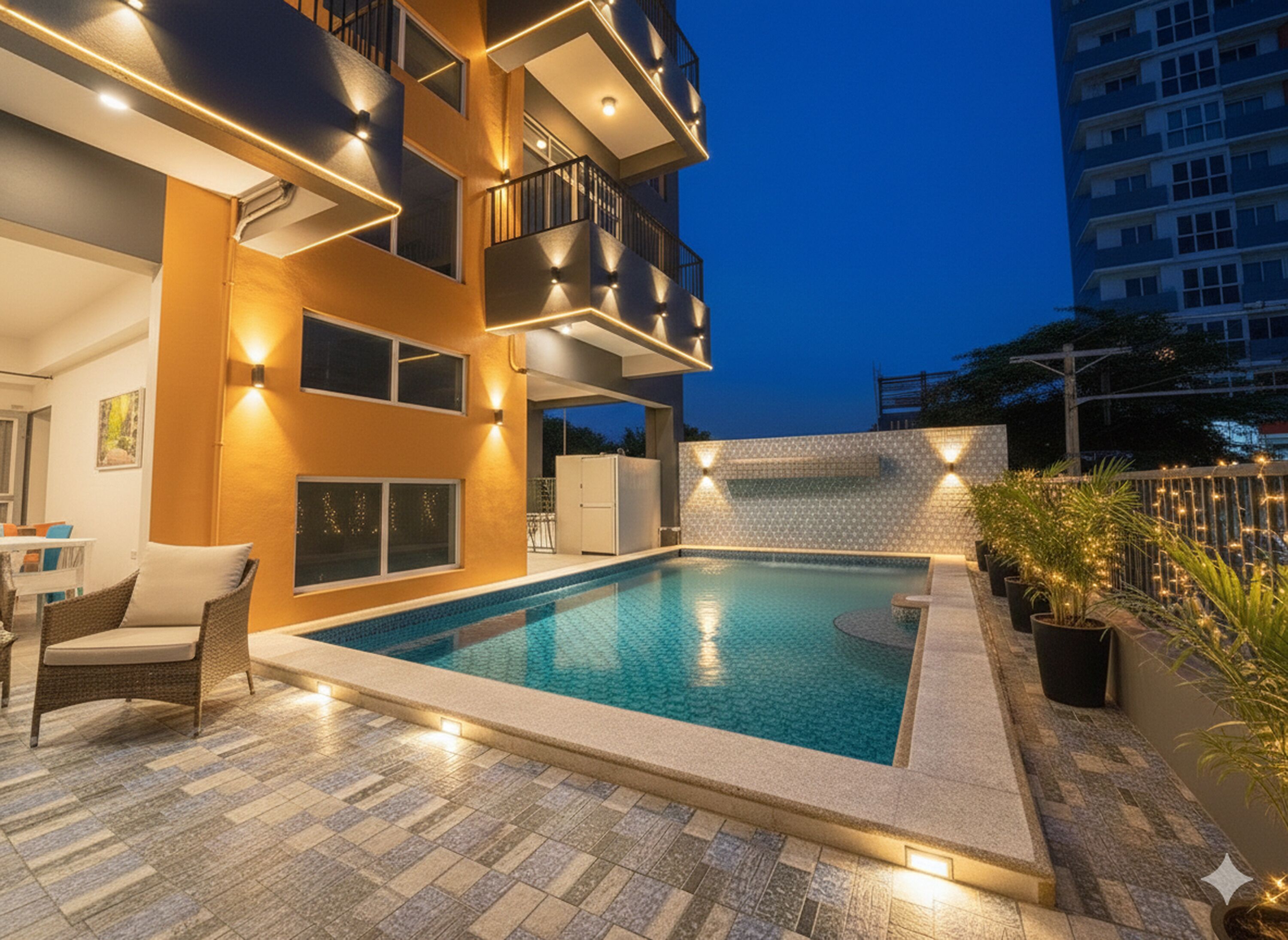 Outdoor pool