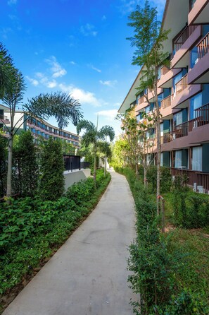 Khuôn viên nơi lưu trú