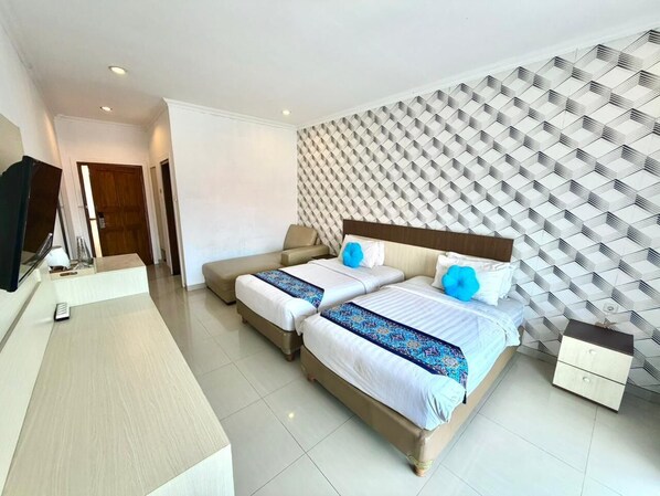 Deluxe-Doppel- oder -Zweibettzimmer | Kostenloses WLAN