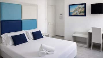 Kamer, 1 twee- of 2 eenpersoonsbedden | Een kluis op de kamer, gratis wifi