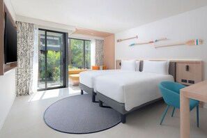Superior Room, Multiple Beds, Balcony | City view - Ibis Styles Phuket Bangtao (Choeng Thale)