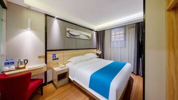 Luxury Double Room, City View | Laptop workspace, free WiFi