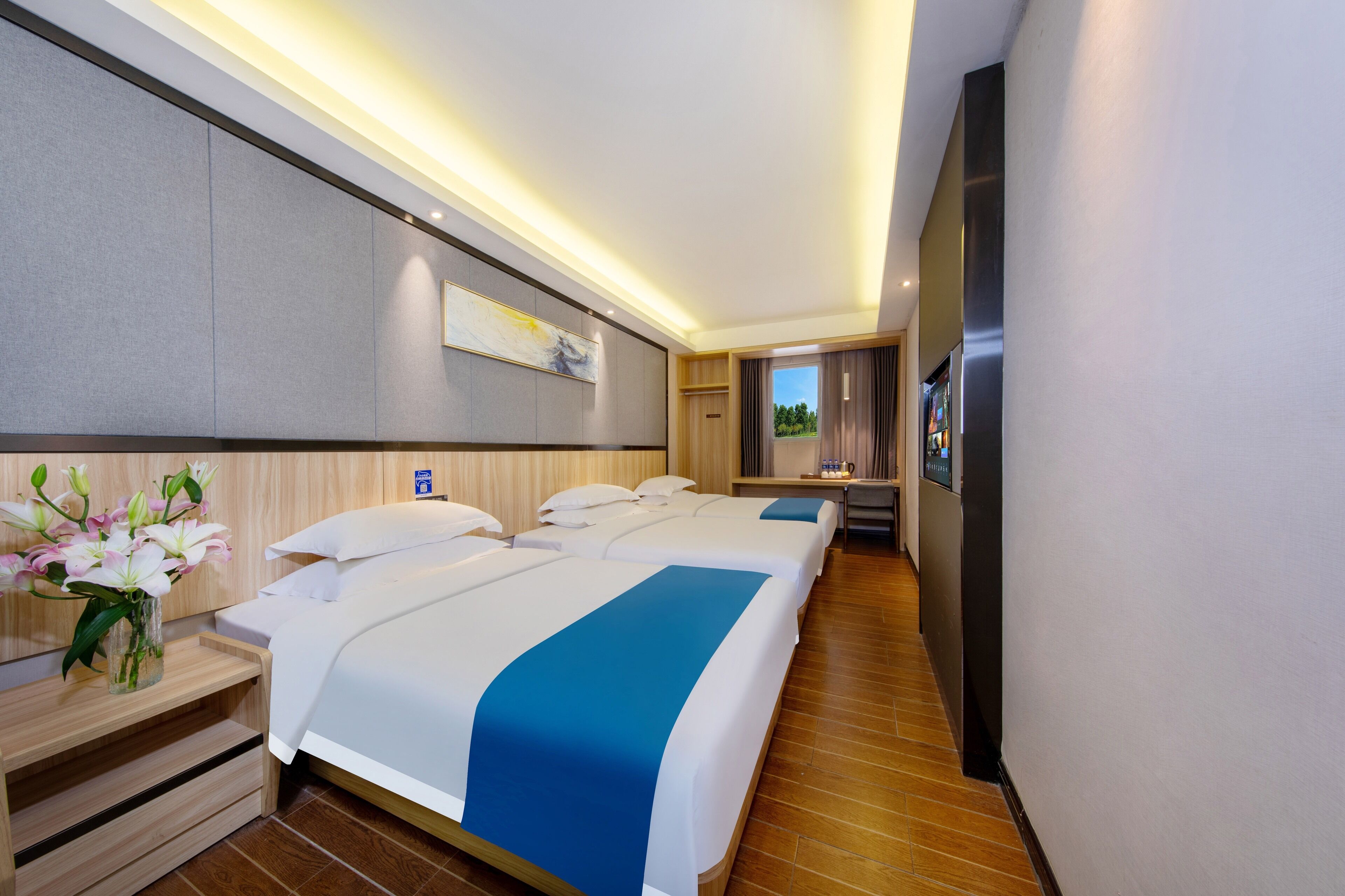 Superior Triple Room, City View