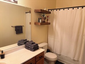 Hair dryer, towels, soap, toilet paper - Indulge in this beautiful New Mexico home located in Southwest Albuquerque (Albuquerque)