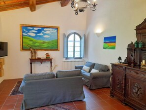 Condo, Garden View | Living area - Tenuta della Selva - Castellaccio 7 (Monteroni d'Arbia)