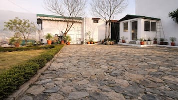 Majoituspaikan julkisivu