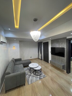 Living area - Crown Exquisite  Apartments (Lagos)