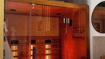 Romantisch appartement, uitzicht op stad | Sauna